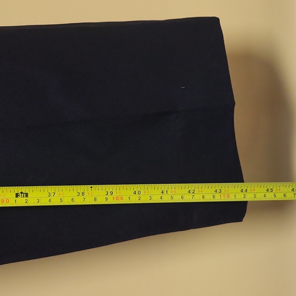 CITADIN MICRO ULTRA LOW RISE SLANT POCKET DRESS BLACK PANT - Picture 15 of 15